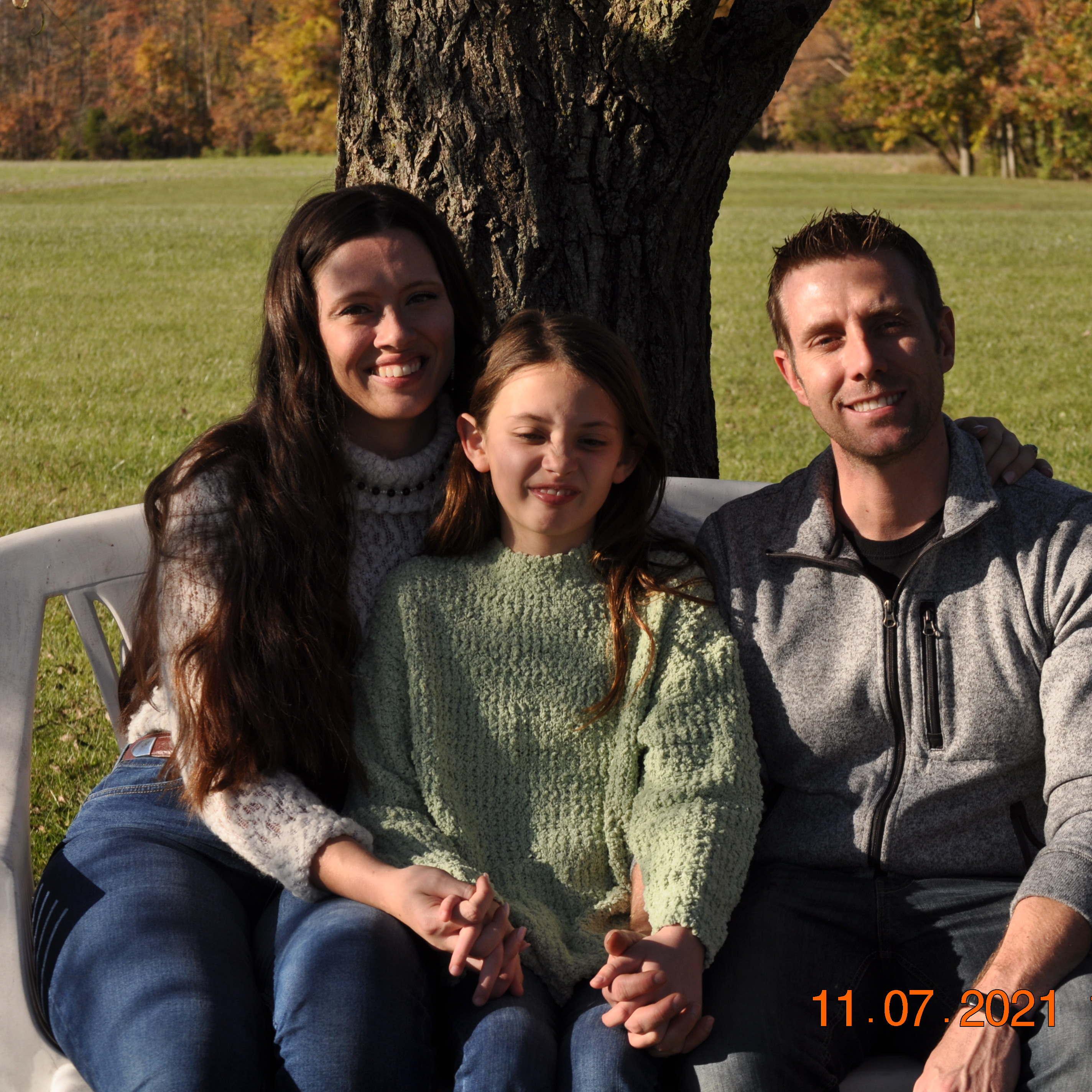 Family photo taken by Father of Groom, John Huff!