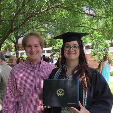 Jessica's graduation from our Alma Mater, Birmingham-Southern College (2016)