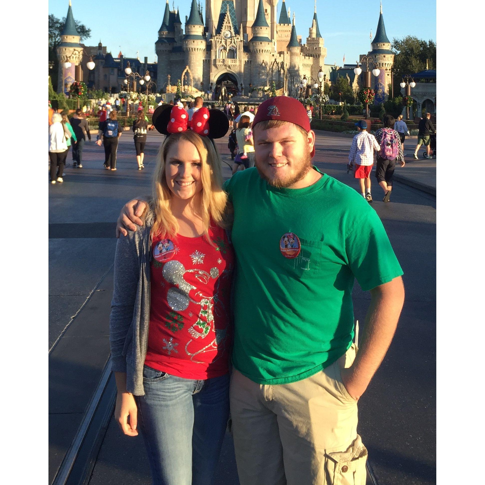 First trip to Disney World together!