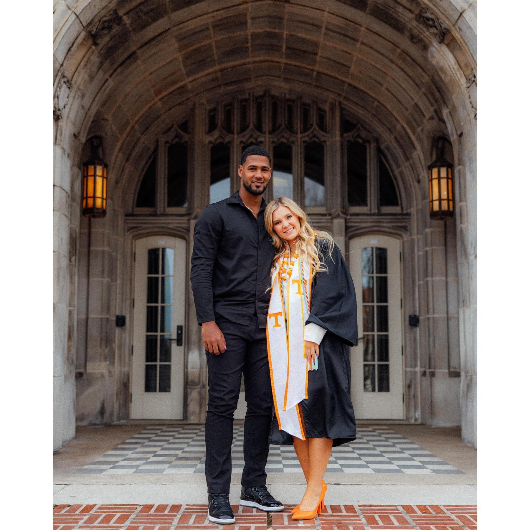 Me and Roddery at my college graduation
