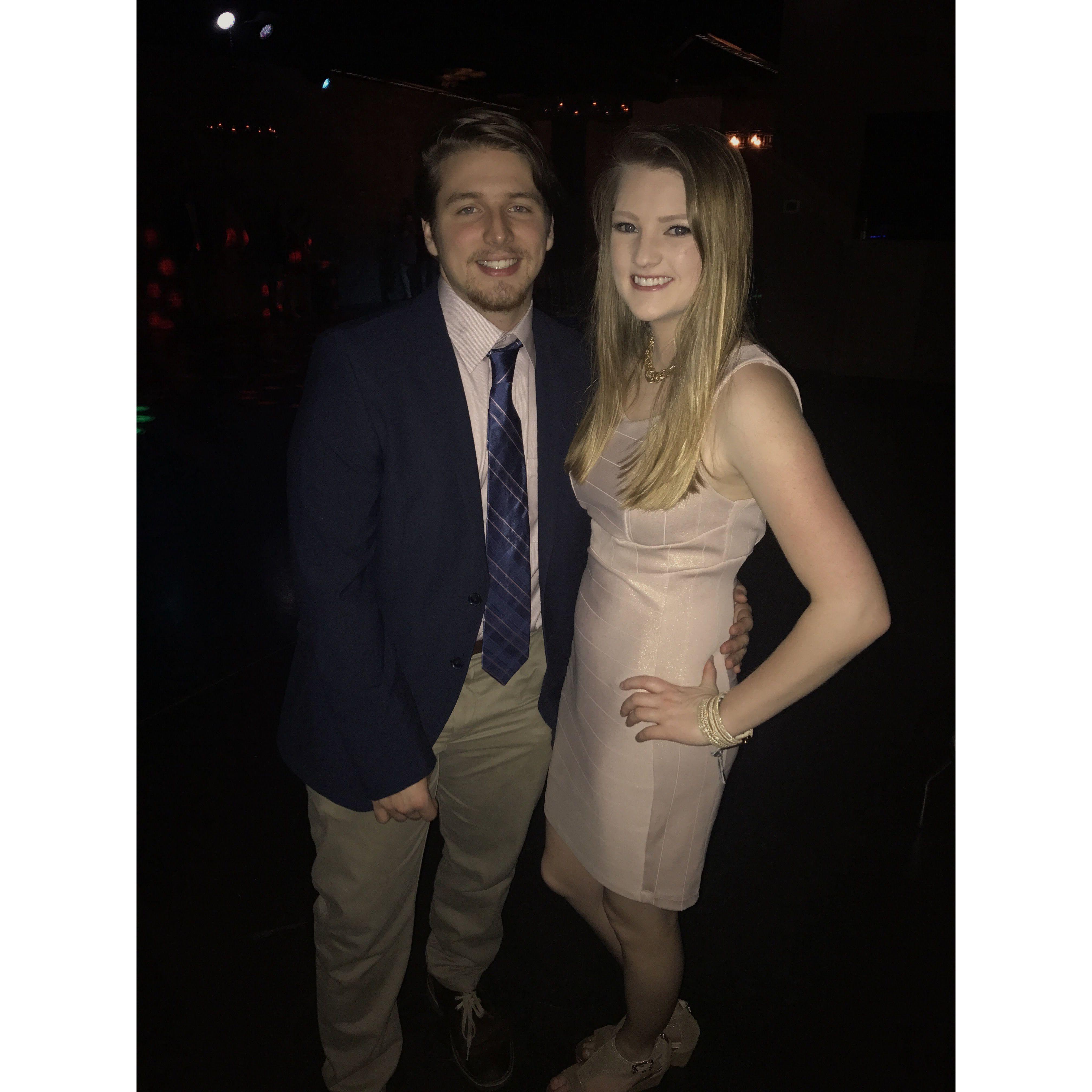 Our first "Date Party" with our sorority and fraternity - for Valentine's Day! 2018
