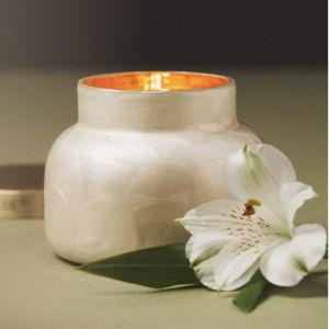 Capri Blue Volcano Capiz Jar Candle​- Anthropologie