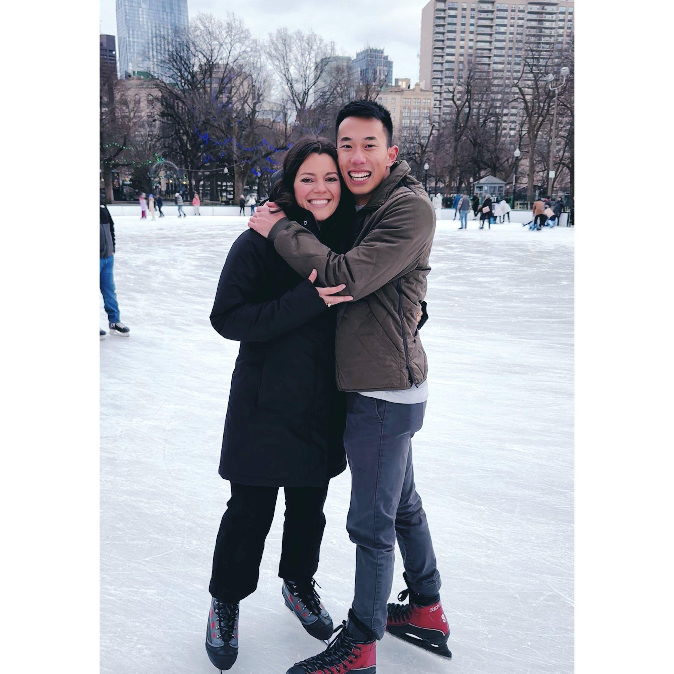 Tori's last trip to Boston as just a visitor!