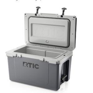 RTIC Ultra-Light 52 Quart Hard Cooler Insulated Portable Ice Chest Box for Beach, Drink, Beverage, Camping, Picnic, Fishing, Boat, Barbecue, 30% Lighter Than Rotomolded Coolers