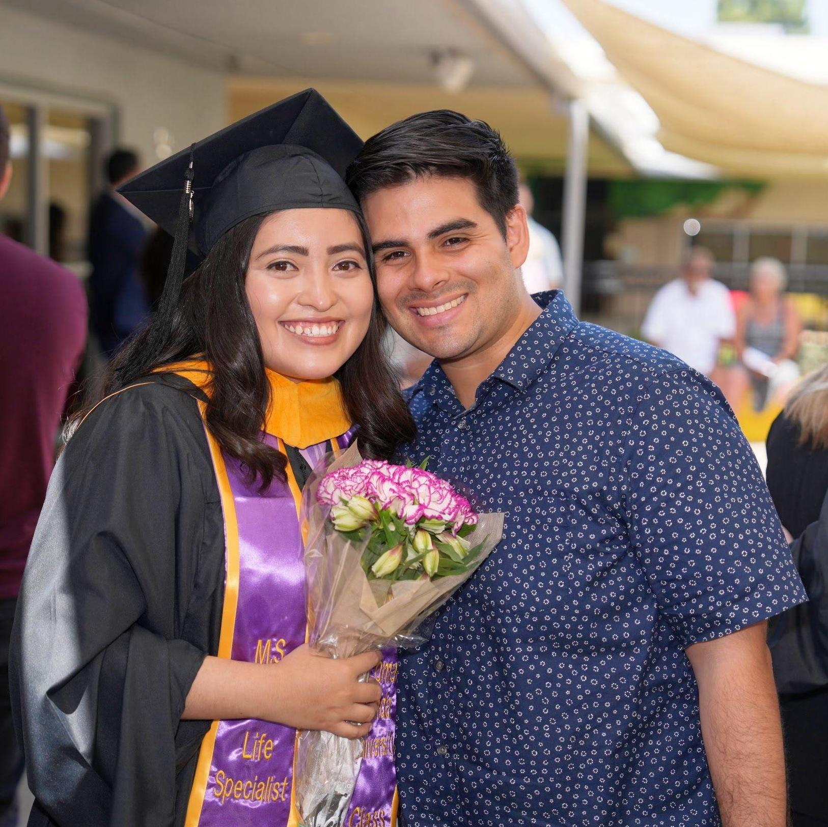 Dyanna's Grad School graduation!