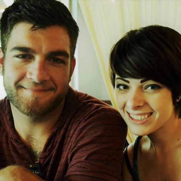 One of our first dates together, downtown St. Pete at Hooker Tea.