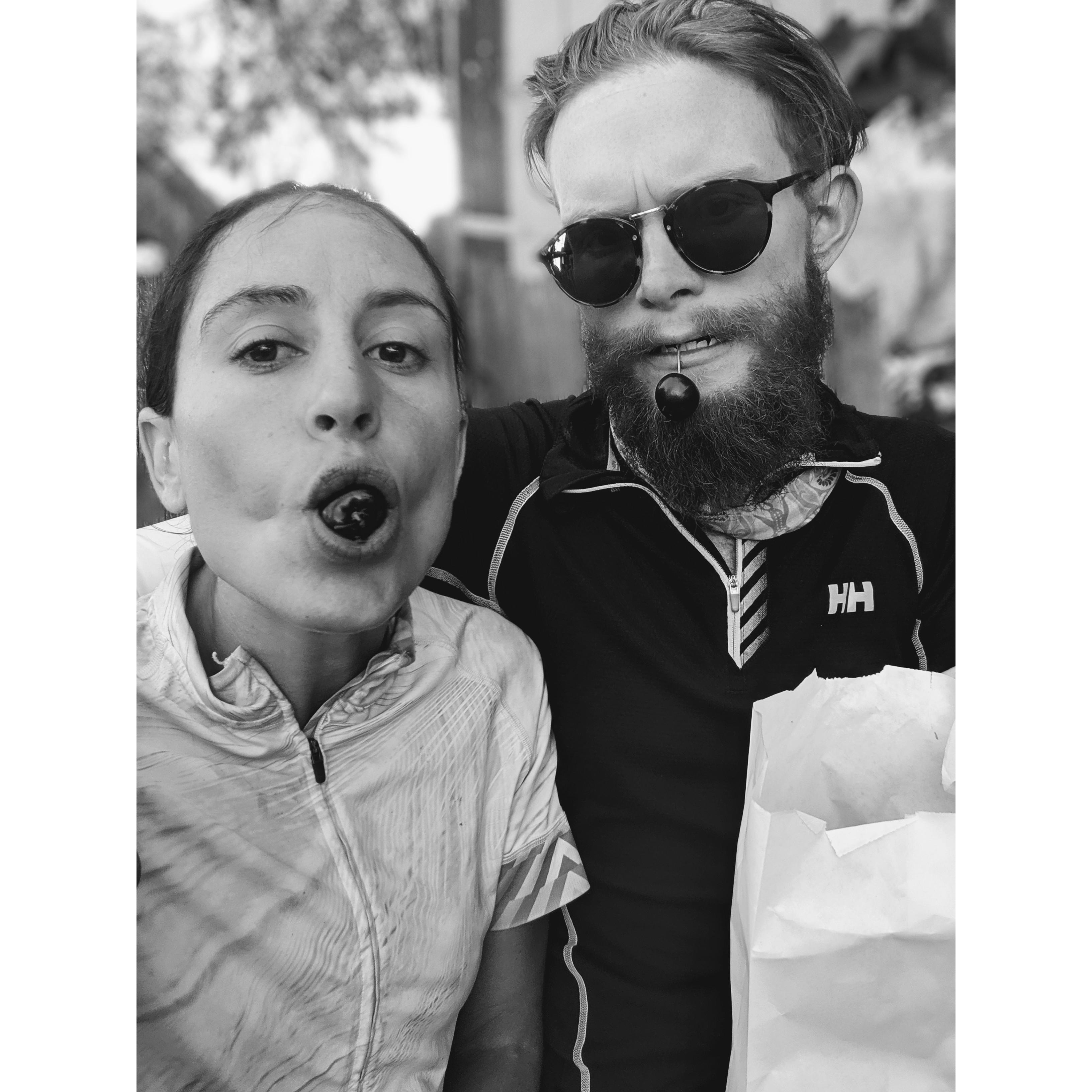 A cherry pit stop in the middle of Washington!