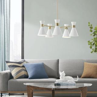 Ezra 5-Light Adjustable Chandelier