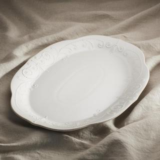 French Perle Oval Serving Platter