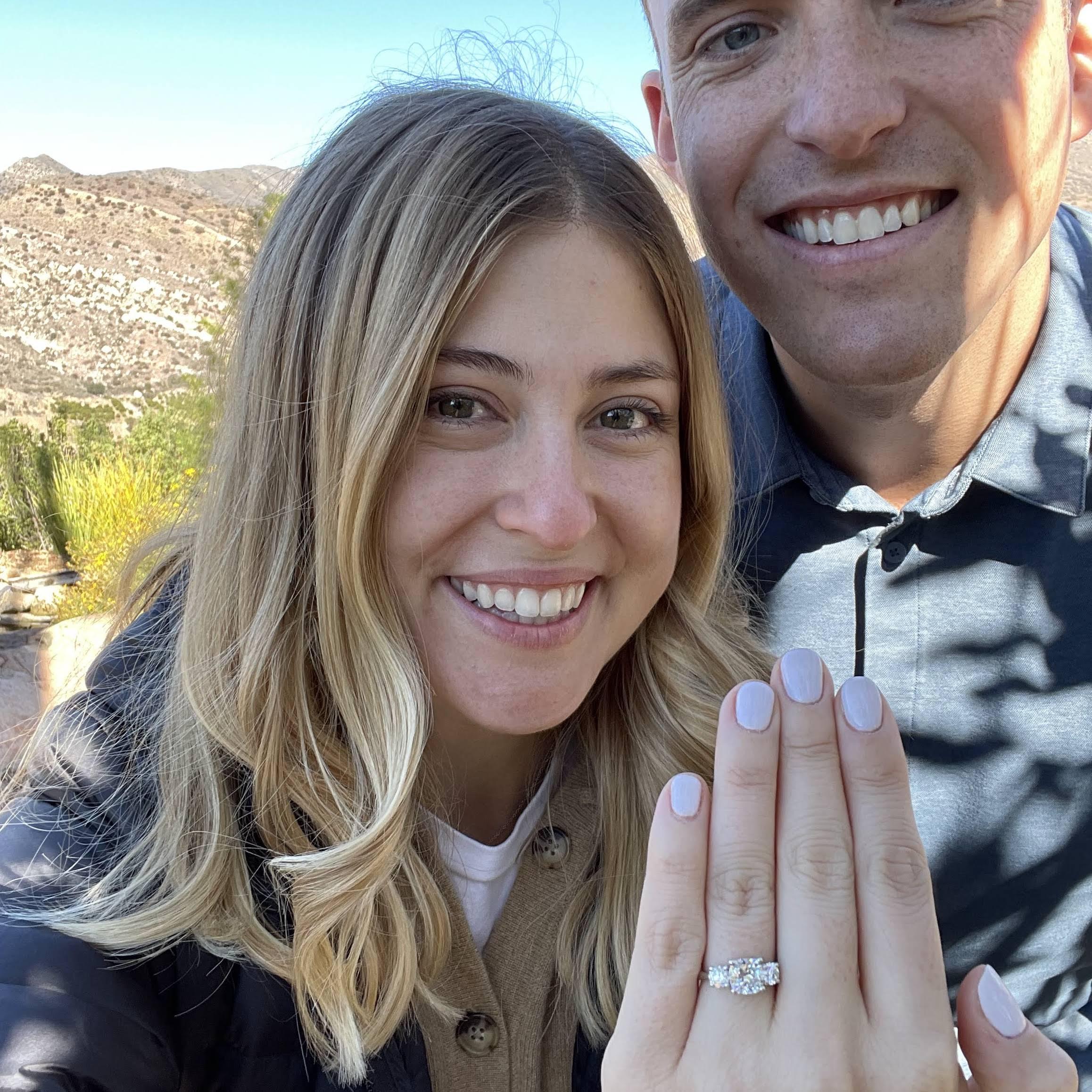 12.17.21 | Mere moments after Nate proposed in Ojai, CA
