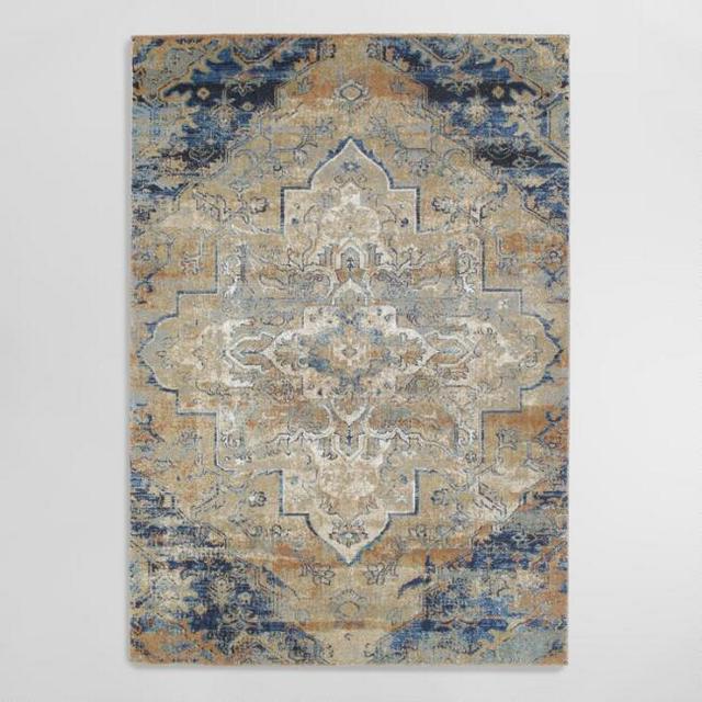 Multicolor Empire Medallion Area Rug