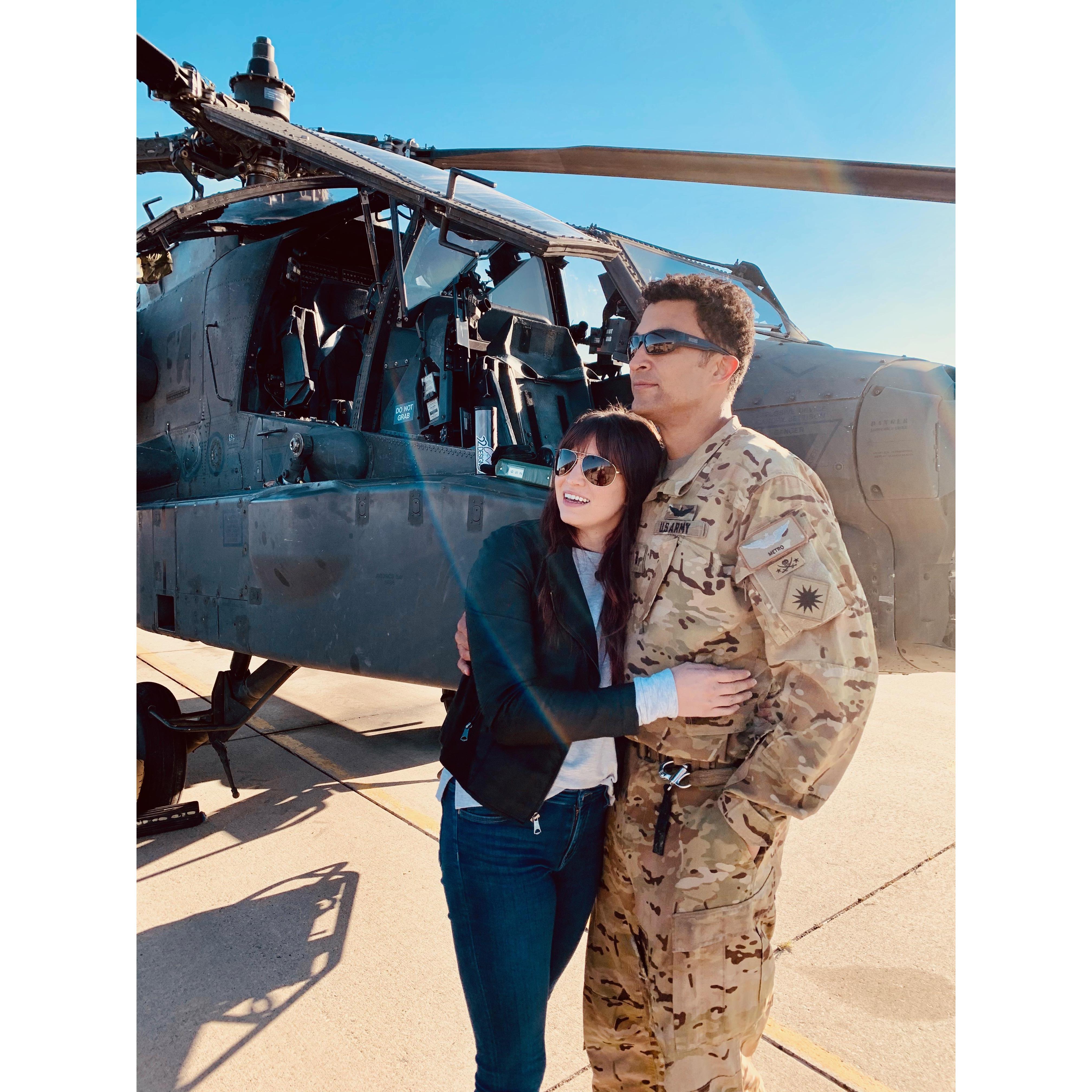 Afghanistan bound with a hug and a prayer.