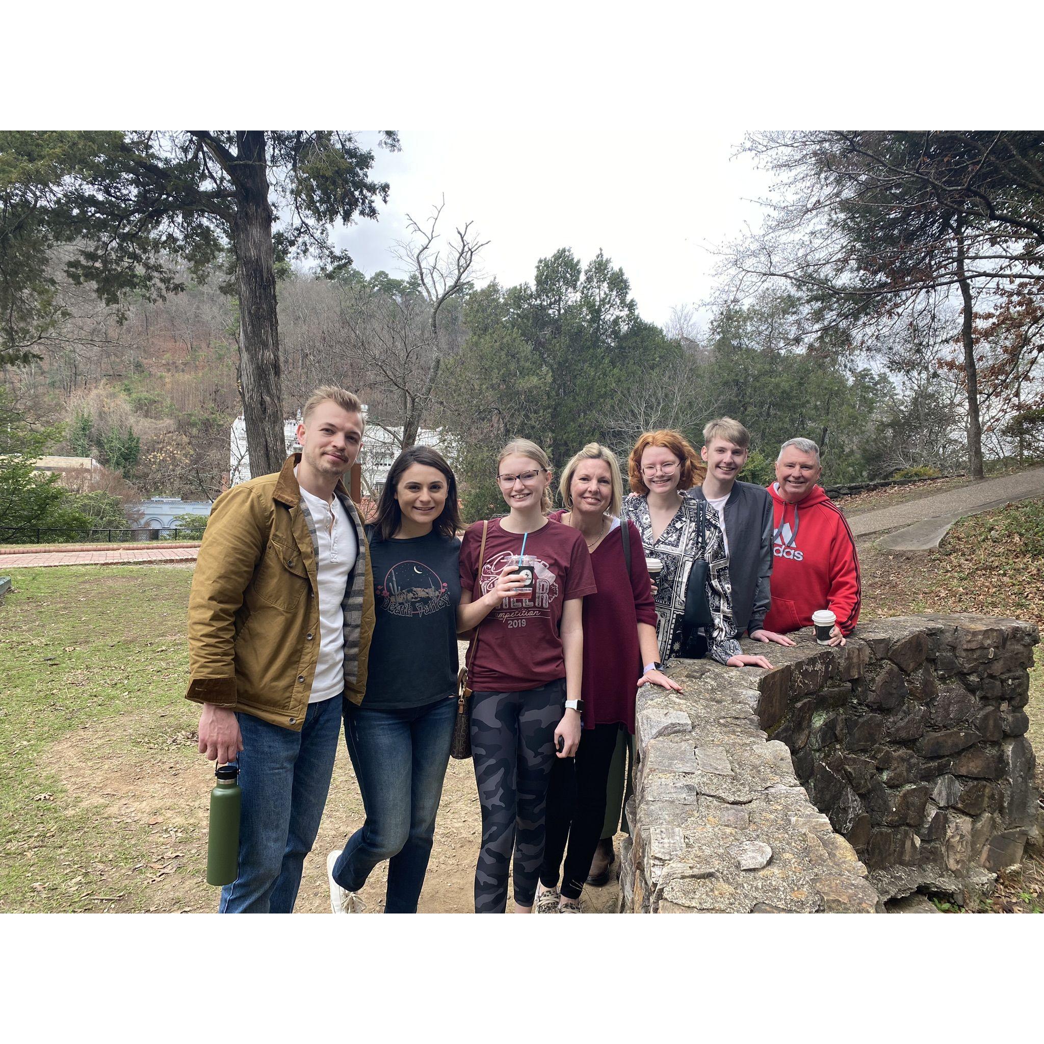 Family Christmas Trip to Hot Springs