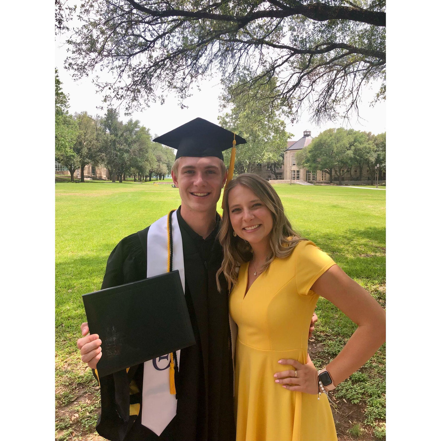 Aidan Graduates!