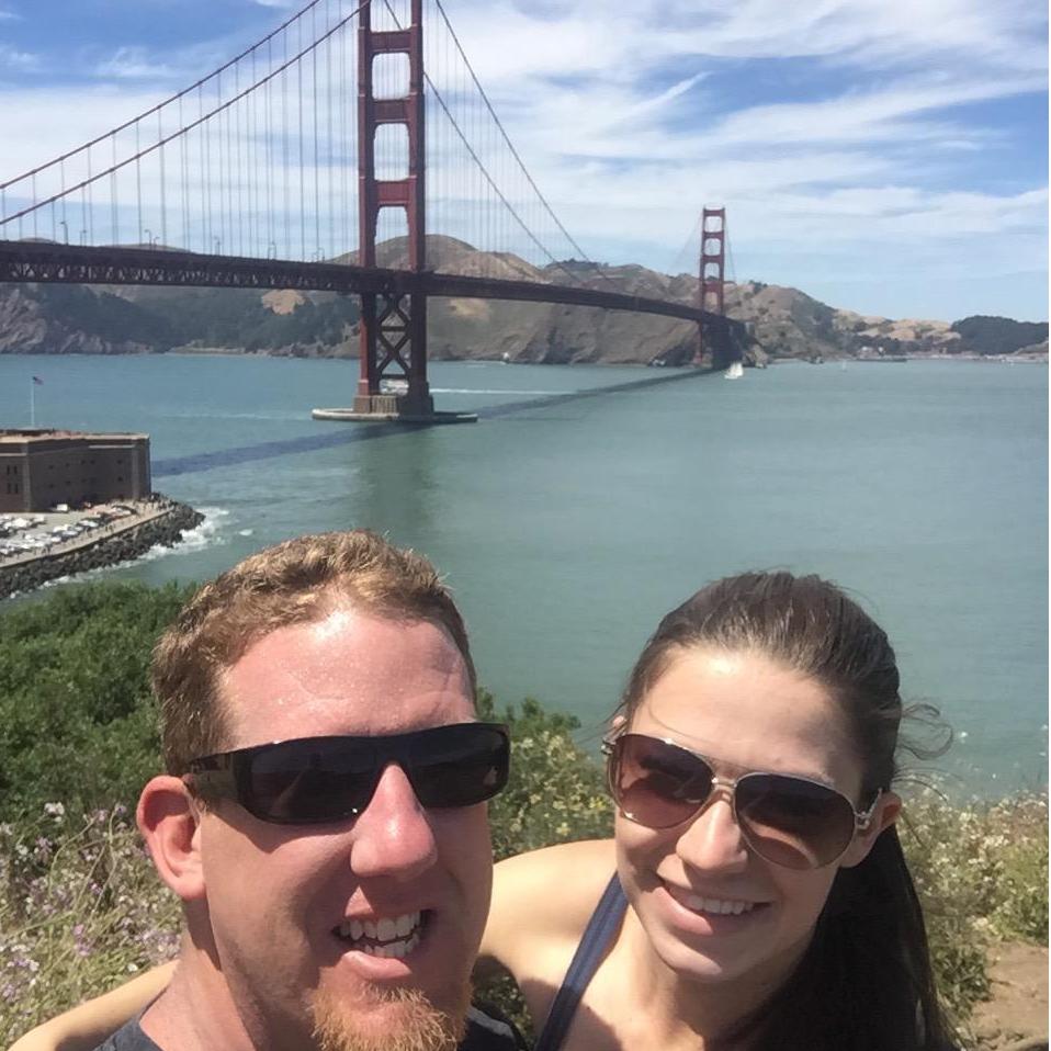 Golden Gate Bridge 
Bucket list, check!