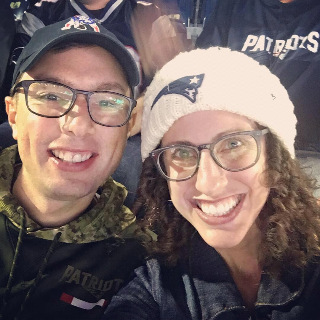 First Pats game!!! (for Shoshana)