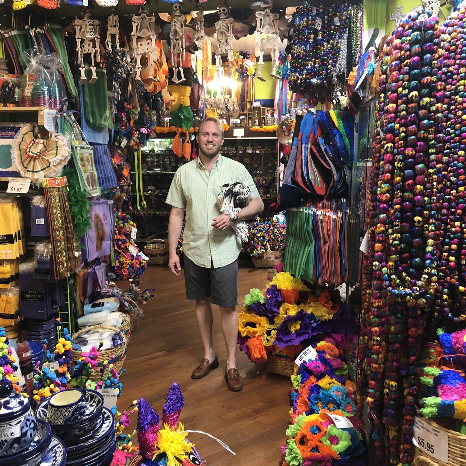 Jay’s first time in San Antonio