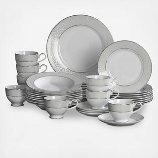 Parchment 40-Piece Dinnerware Set, Service for 8