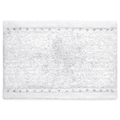 Twilight 20" x 30" Bath Rug in White