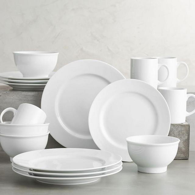 PB Classic Rim Dinnerware 16PC + Ind Bowl