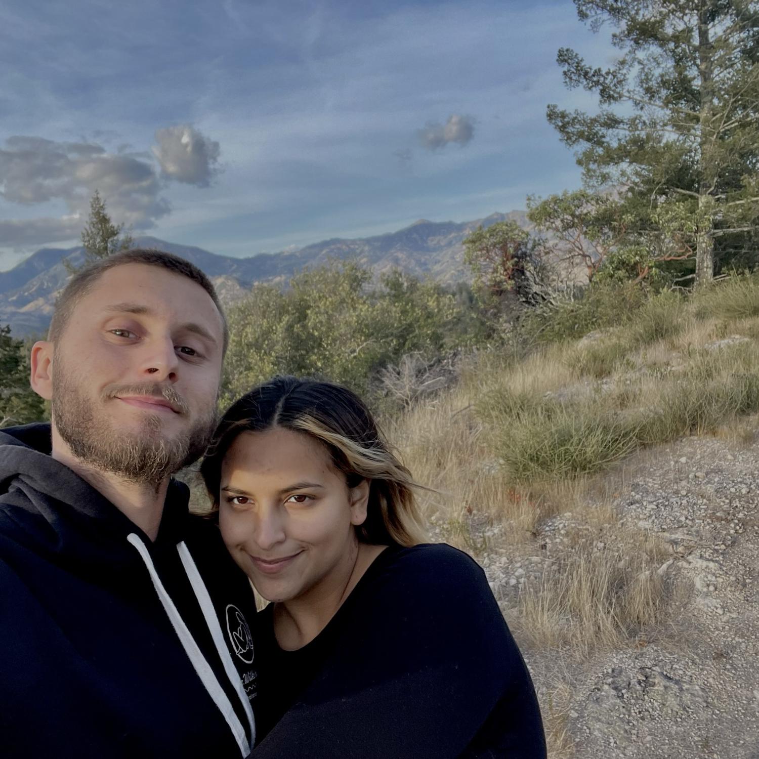 the first photo ever posted together! the beginning of our love story <3