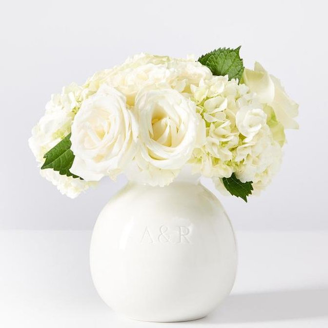 Ceramic Ruffle Vase