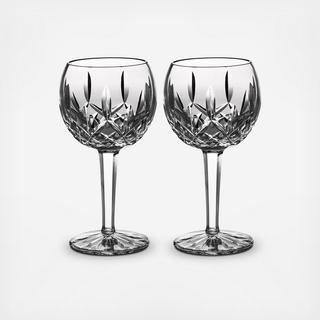 Lismore Balloon Wine Glass, Set of 2