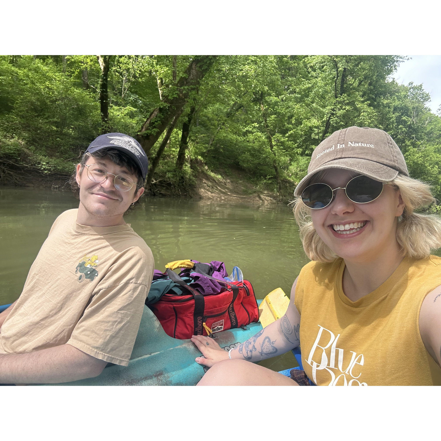 May 2025. We went kayaking and camping with our 4 closest friends for Maddie's 27th birthday!