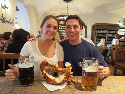 Our first international trip together to Germany and Austria. August 2014
