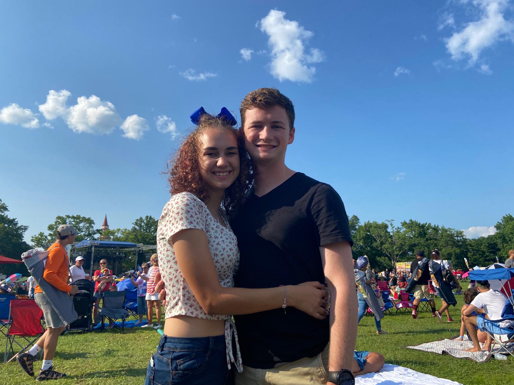 The first day we said “I love you”