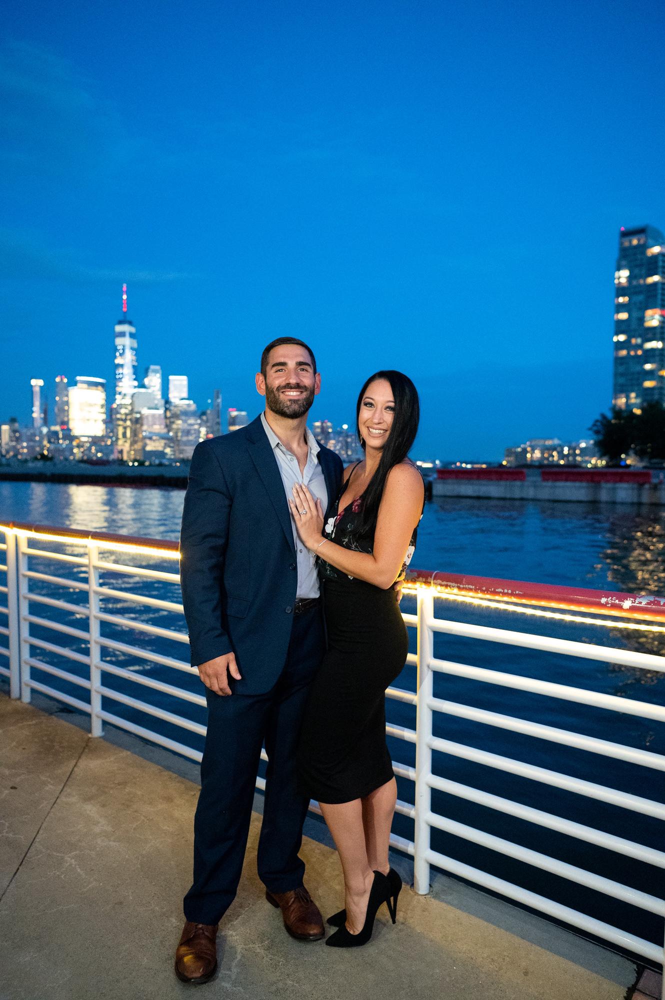 The Proposal: 
July 23, 2021 
Battello in Jersey City, NJ