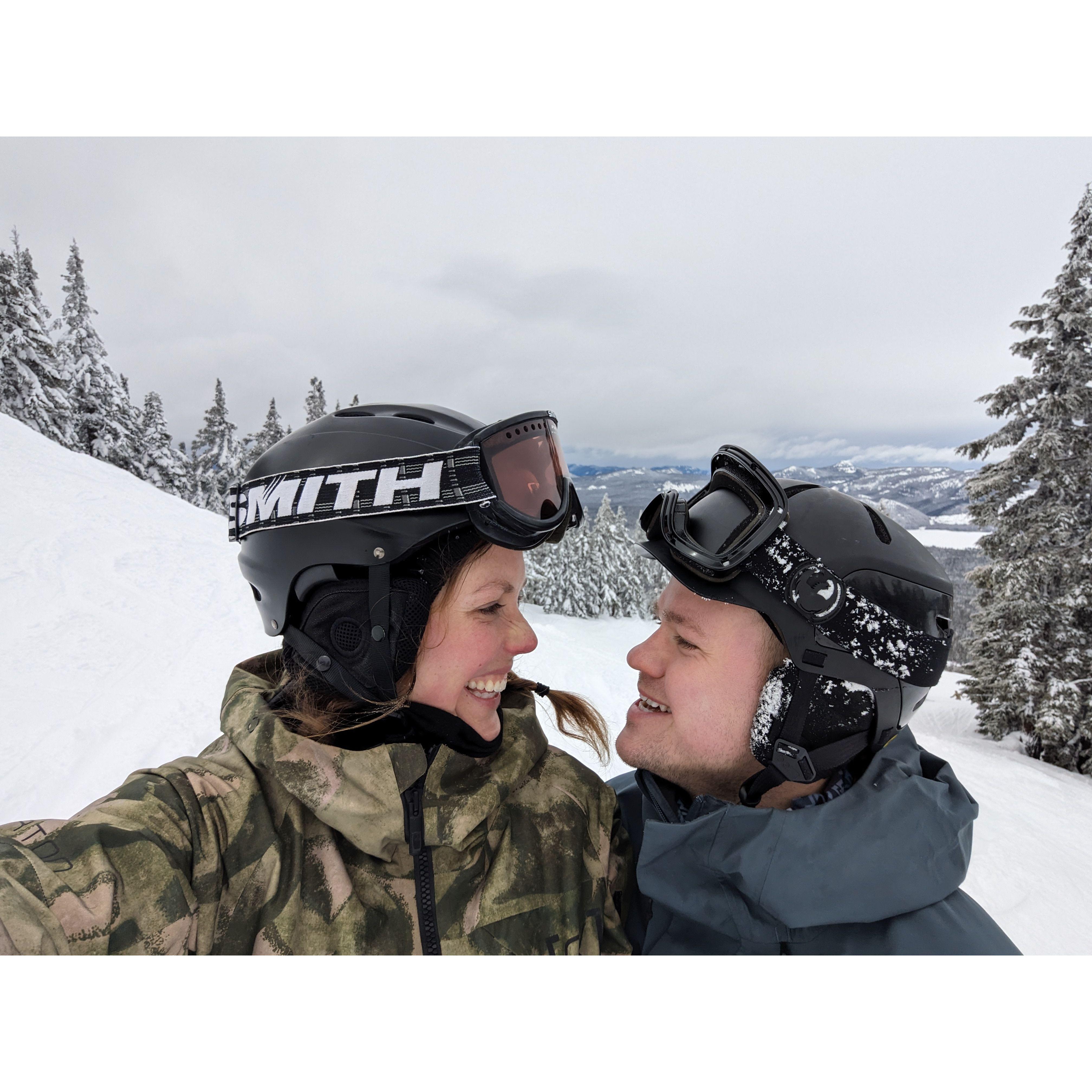Can never get enough snow. Steamboat, March 2024