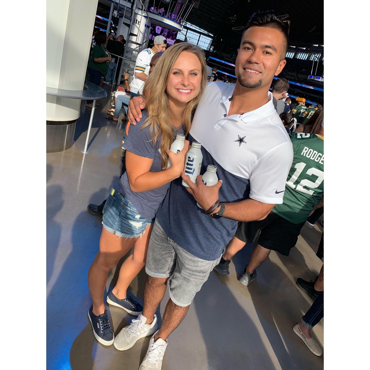 1st Cowboys game