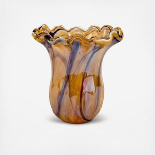 Onda Glass Large Tulip Vase