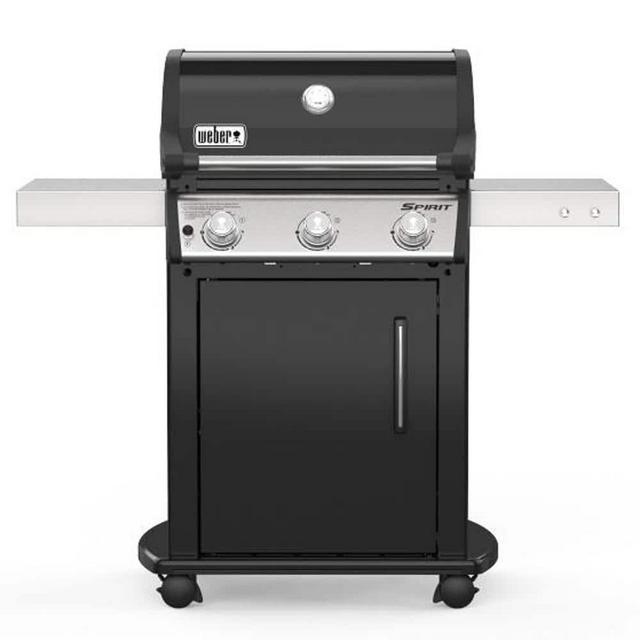 Spirit E-315 3-Burner Propane Grill in Black