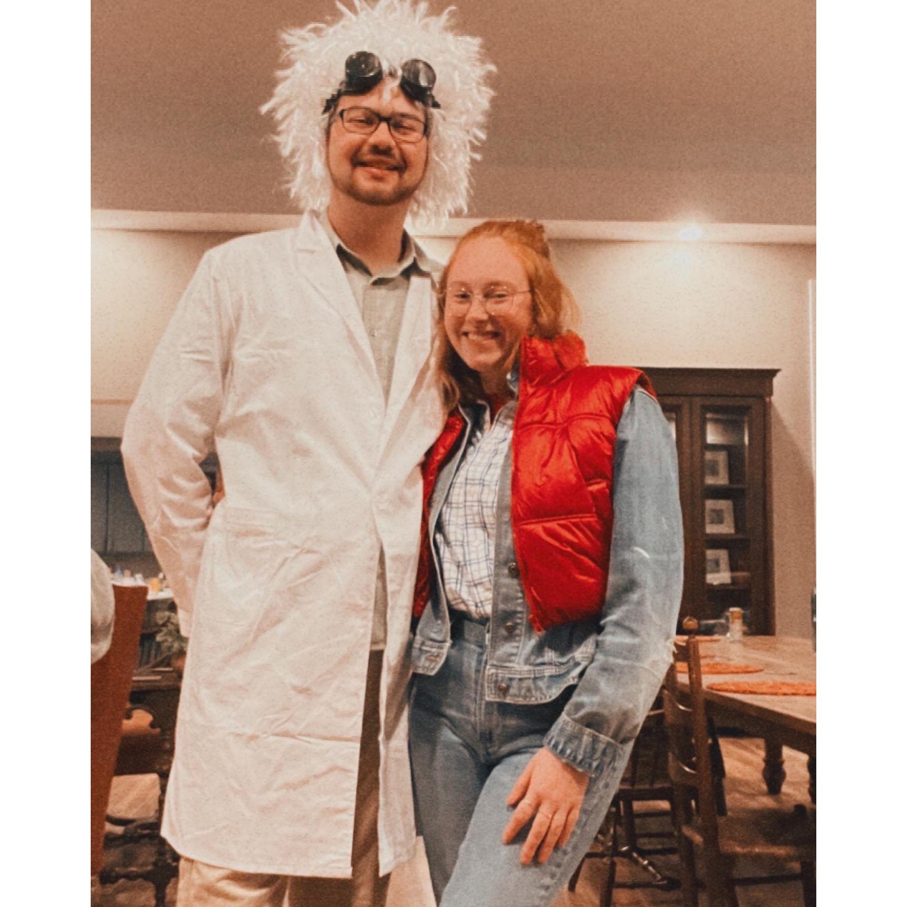 Our only Halloween costume we planned months in advance