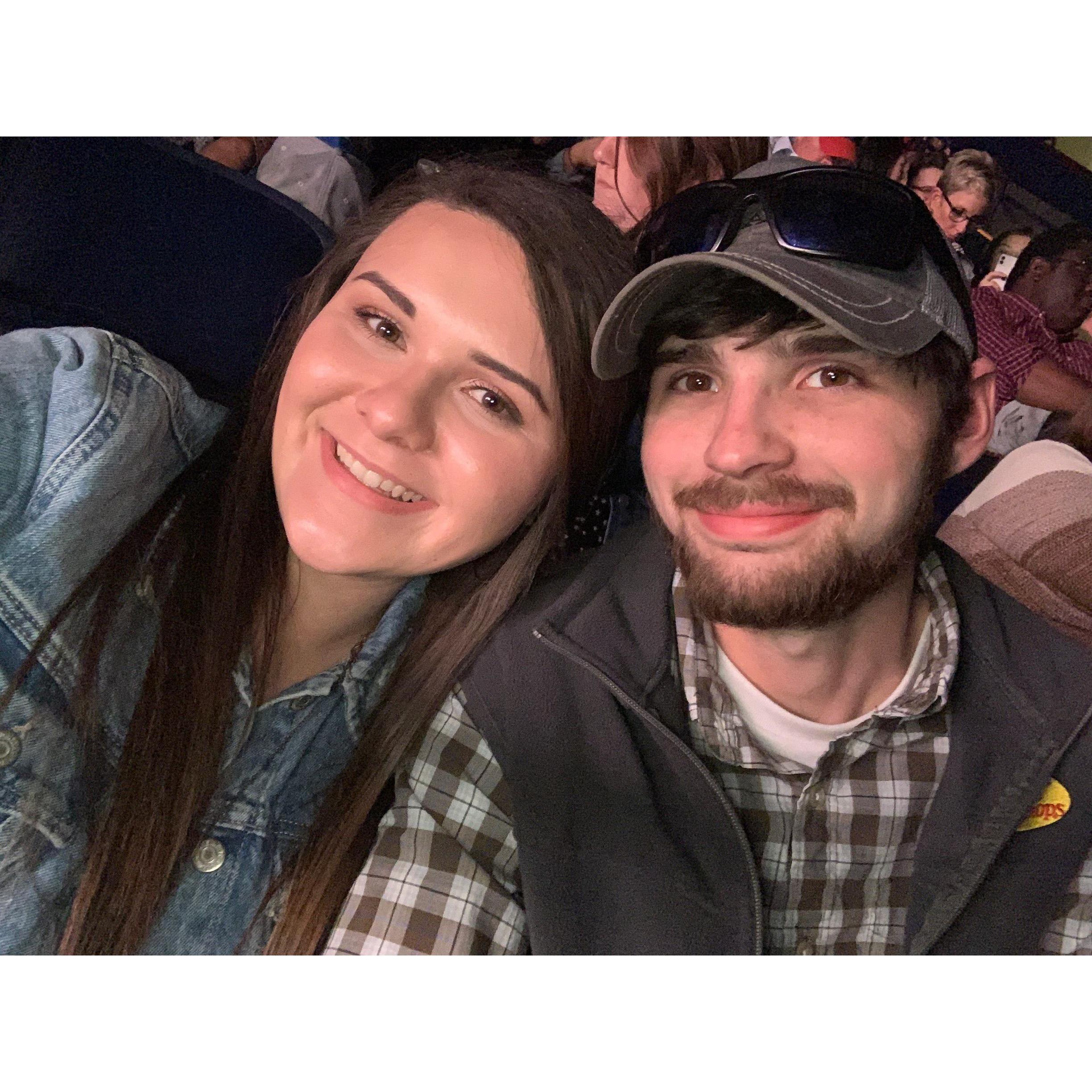 Dan and Shay concert in Nashville, 3/7/2020