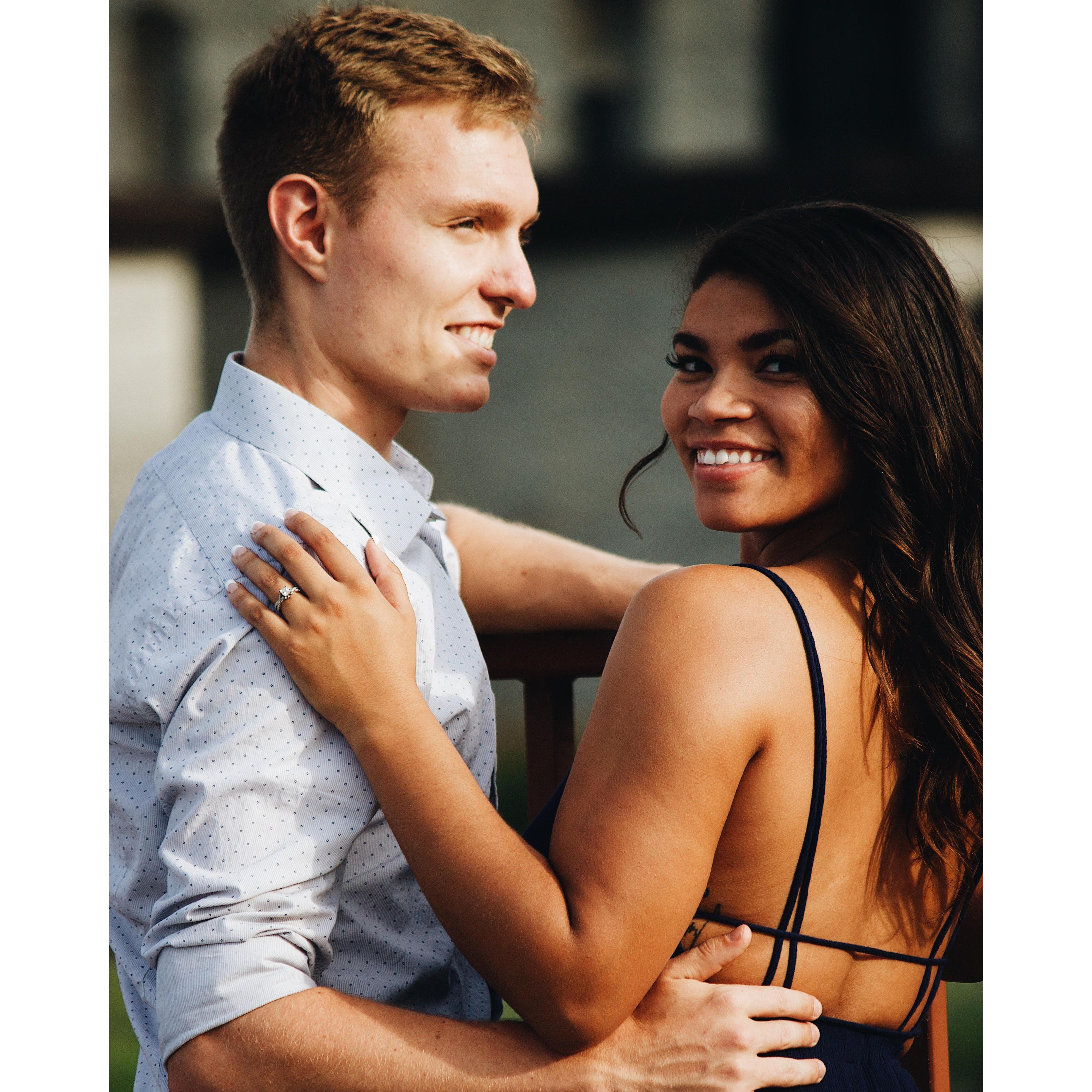 Our fun little Engagement photo shoot