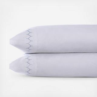 Stitched Pillowcase, Set of 2