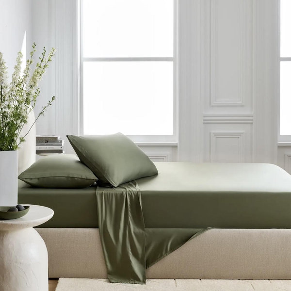 Organic Bamboo Viscose Sheet Set - Green
