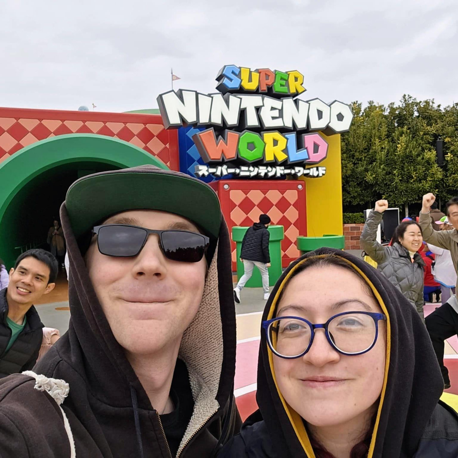 Since Thomas works for Nintendo we had to go to Super Nintendo World in Osaka while we were in Japan