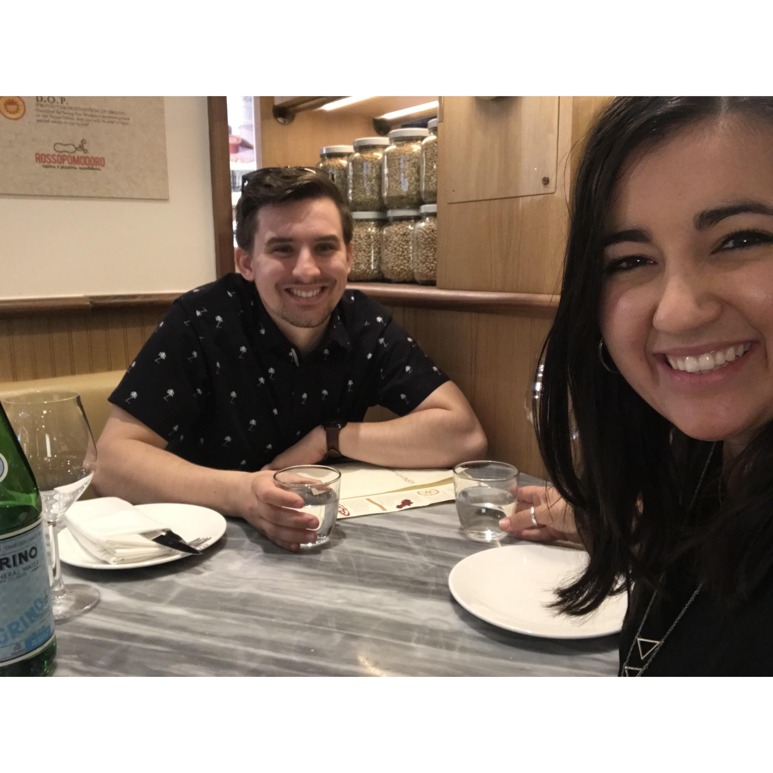 I took Vince to Eataly in Dallas and I HIGHLY recommend it to anyone visiting from out of town!!