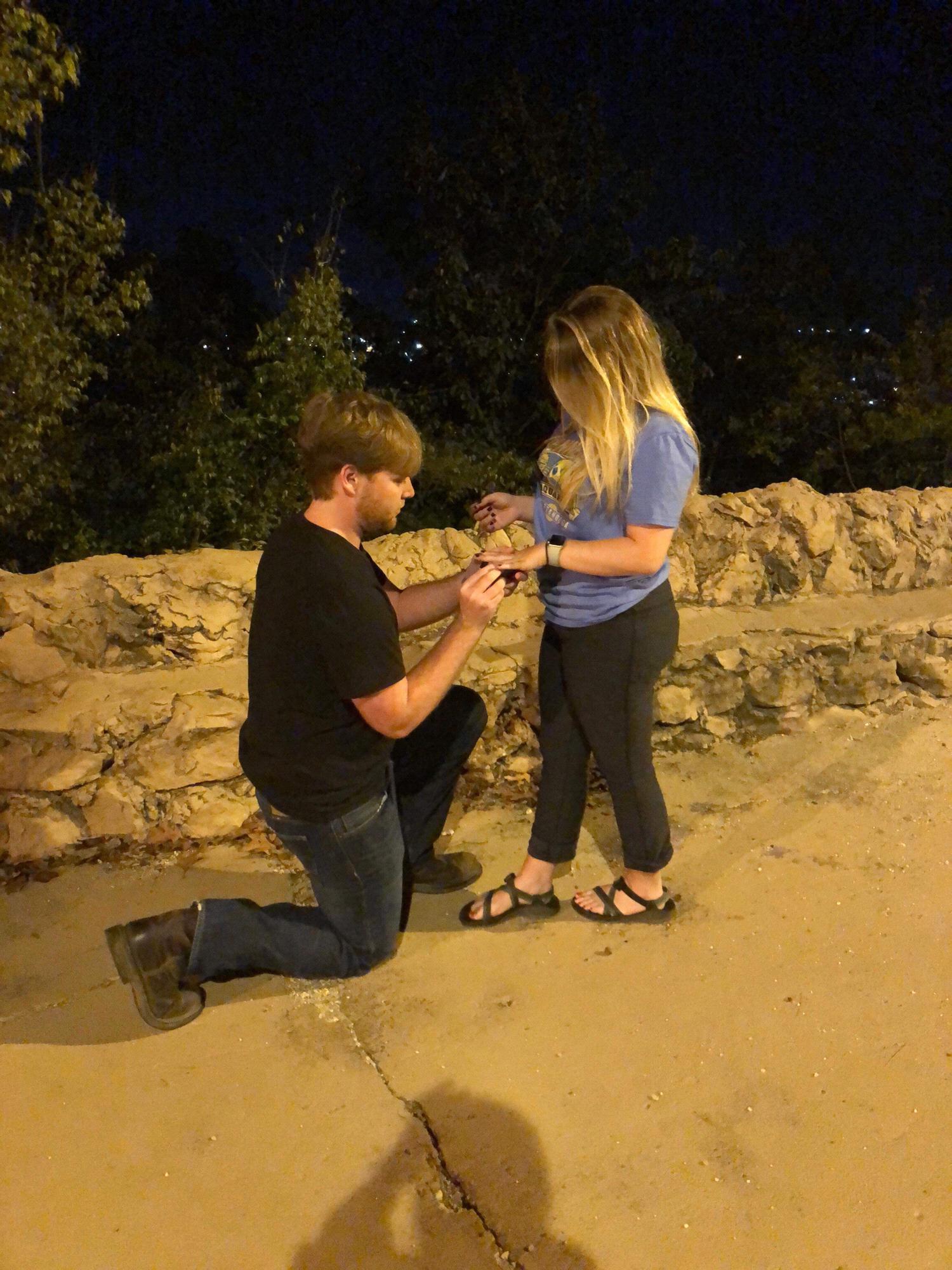 I said "YES!".... Actually, I said "OF COURSE"