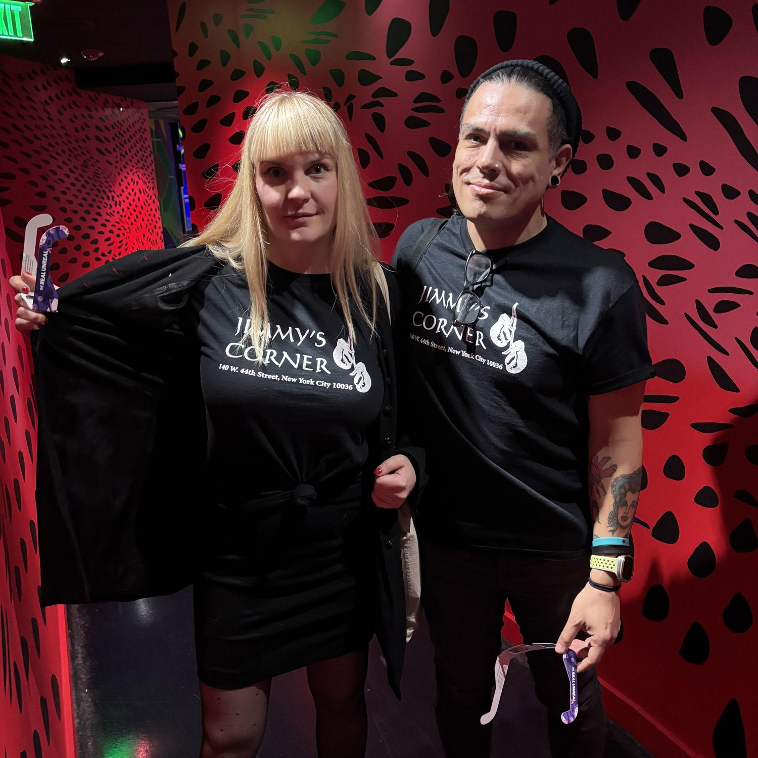 We've been matchy-matchy from the jump