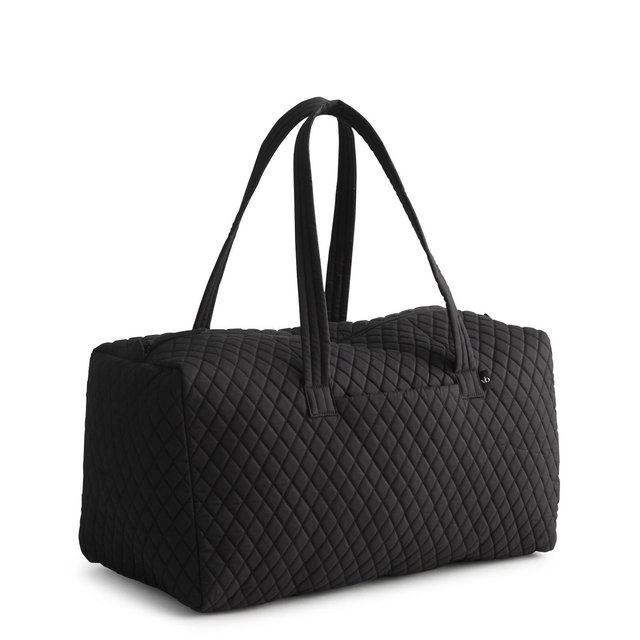 Vera Bradley Women's Outlet Cotton Large Travel Duffel Bag Moonless Night