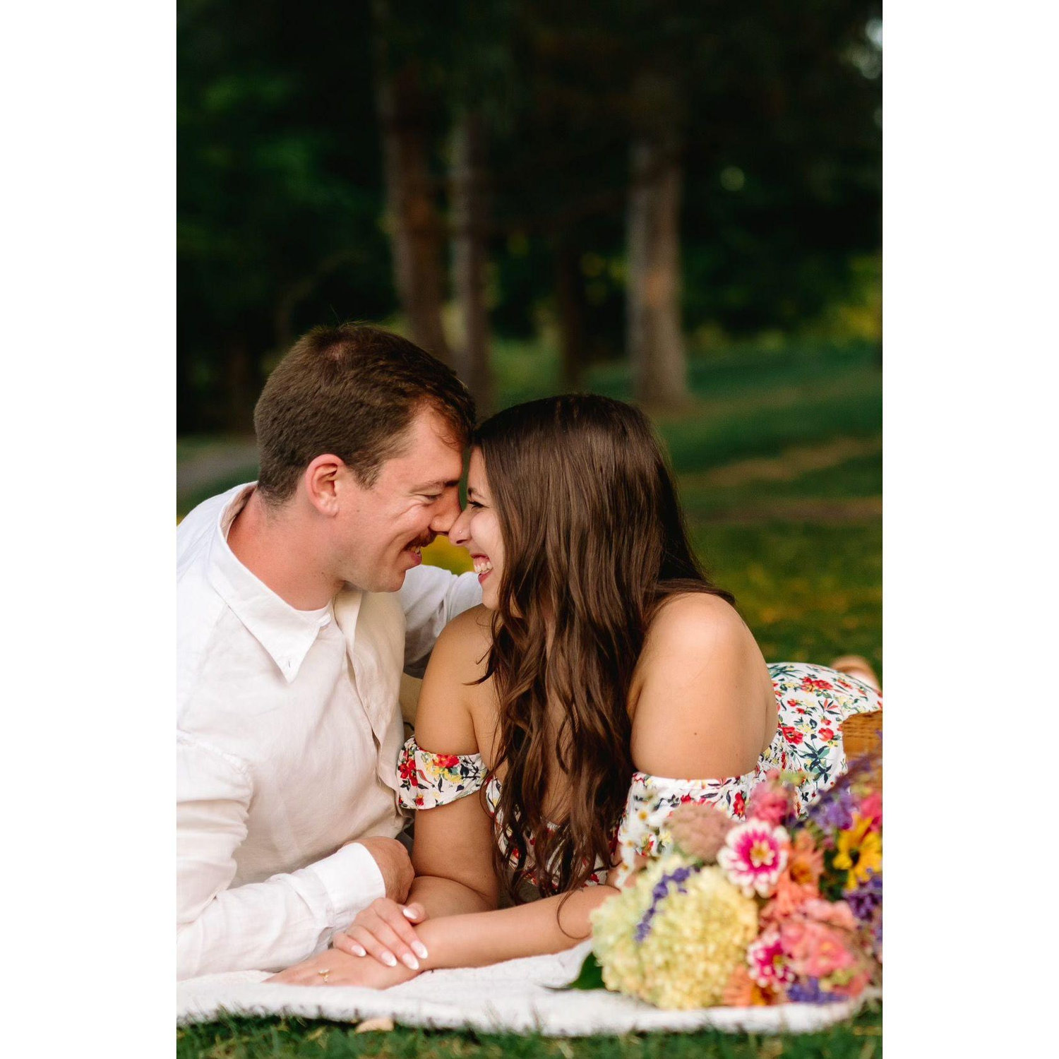 Engagement pictures in September 2025