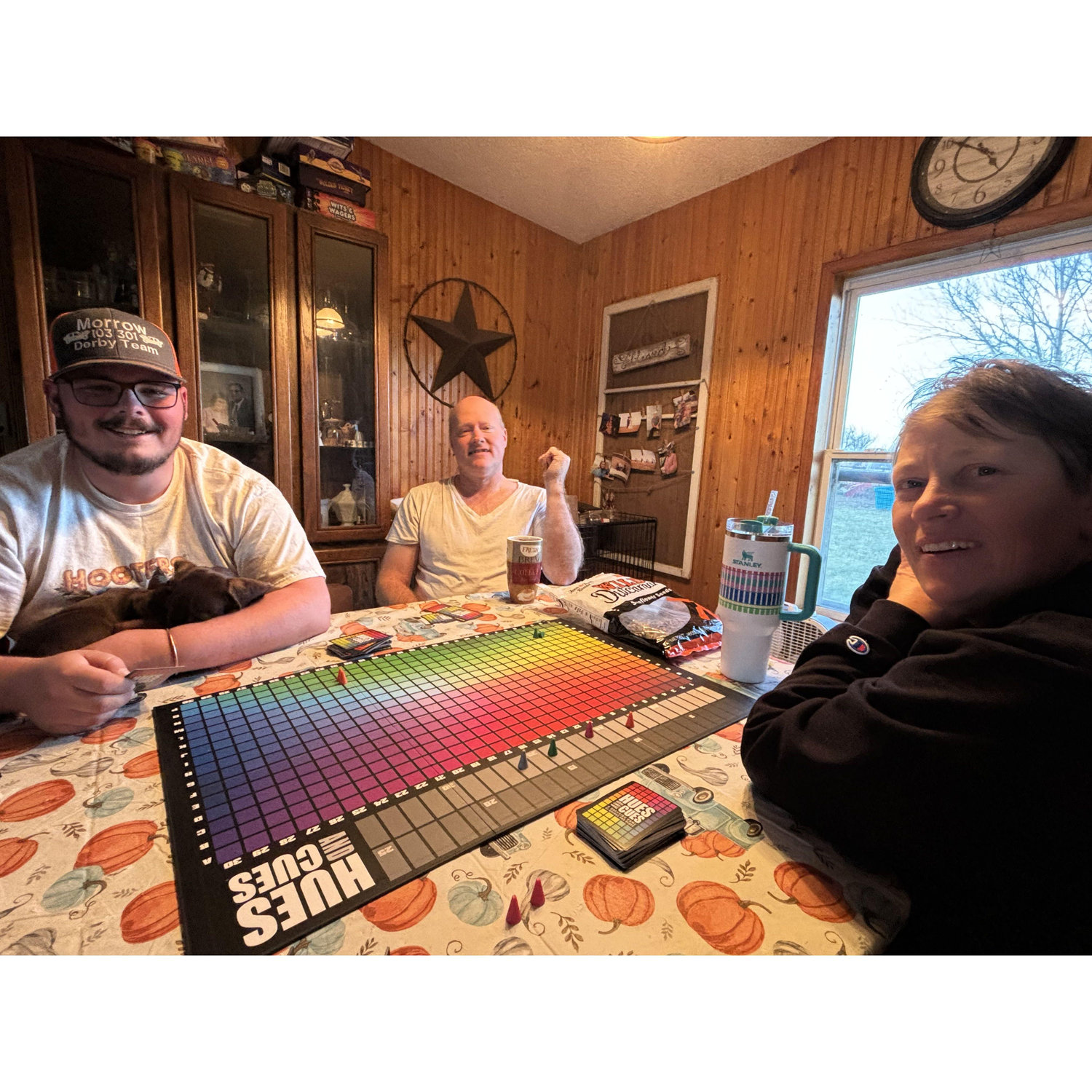 Game nights with his favorite in- laws