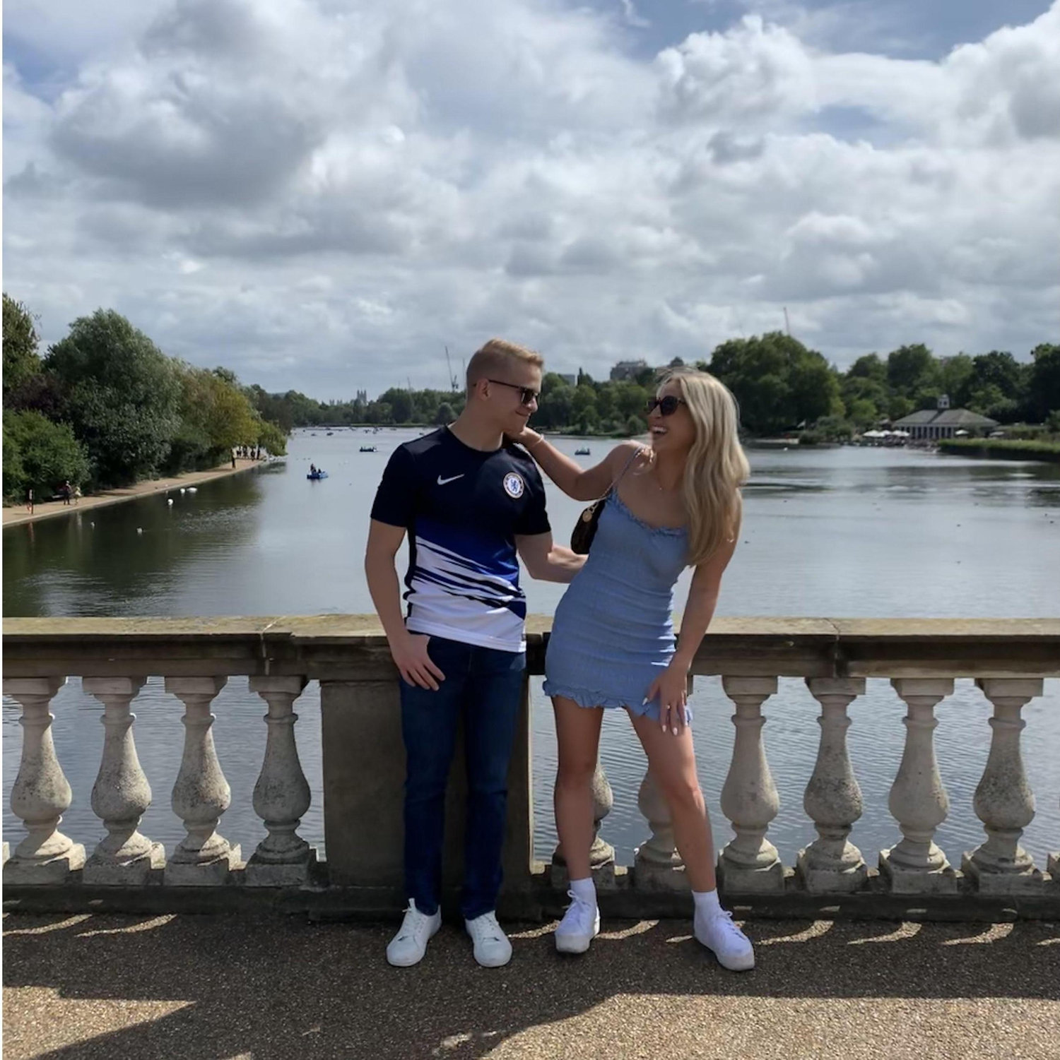 August 2019: Becca's 23rd birthday in Hyde Park