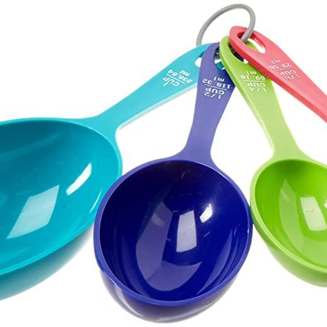 Farberware Colourworks Plastic Measuring Cup Set (Set of 4), Assorted