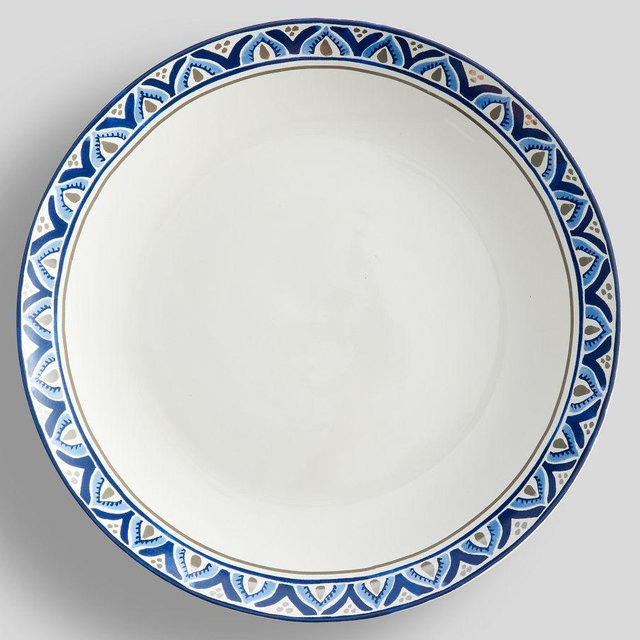 Hanukkah Medallion Dinner Plates, Set of 4